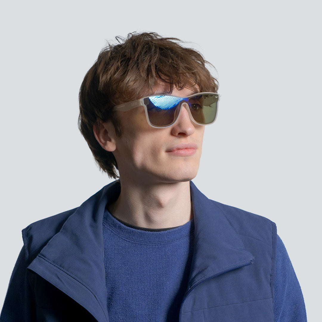 White Blue Rocky