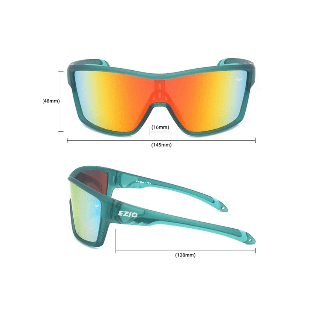 Green Canyon Mountains - Polarized Eco-Friendly Sunglasses for Adventures