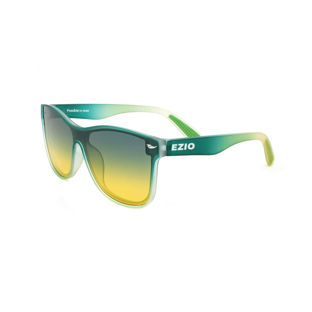 Green Rocky Mountains - Polarized Eco-Friendly Sunglasses for Adventures